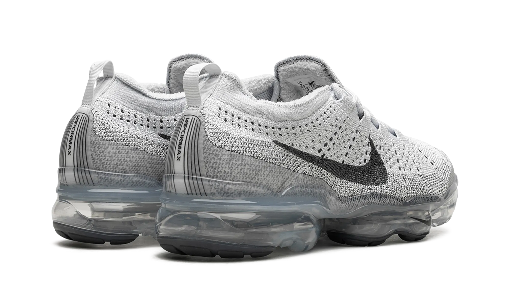 high - mileage shoe endurance Air VaporMax 2023 Flyknit "Pure Platinum Anthracite"