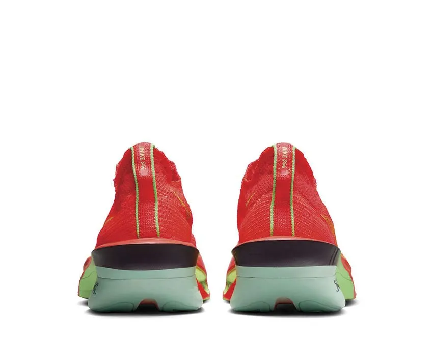 running in forests engraved - finish - design shoes Nike Air ZoomX Alphafly Next 3% "Bright Crimson"
