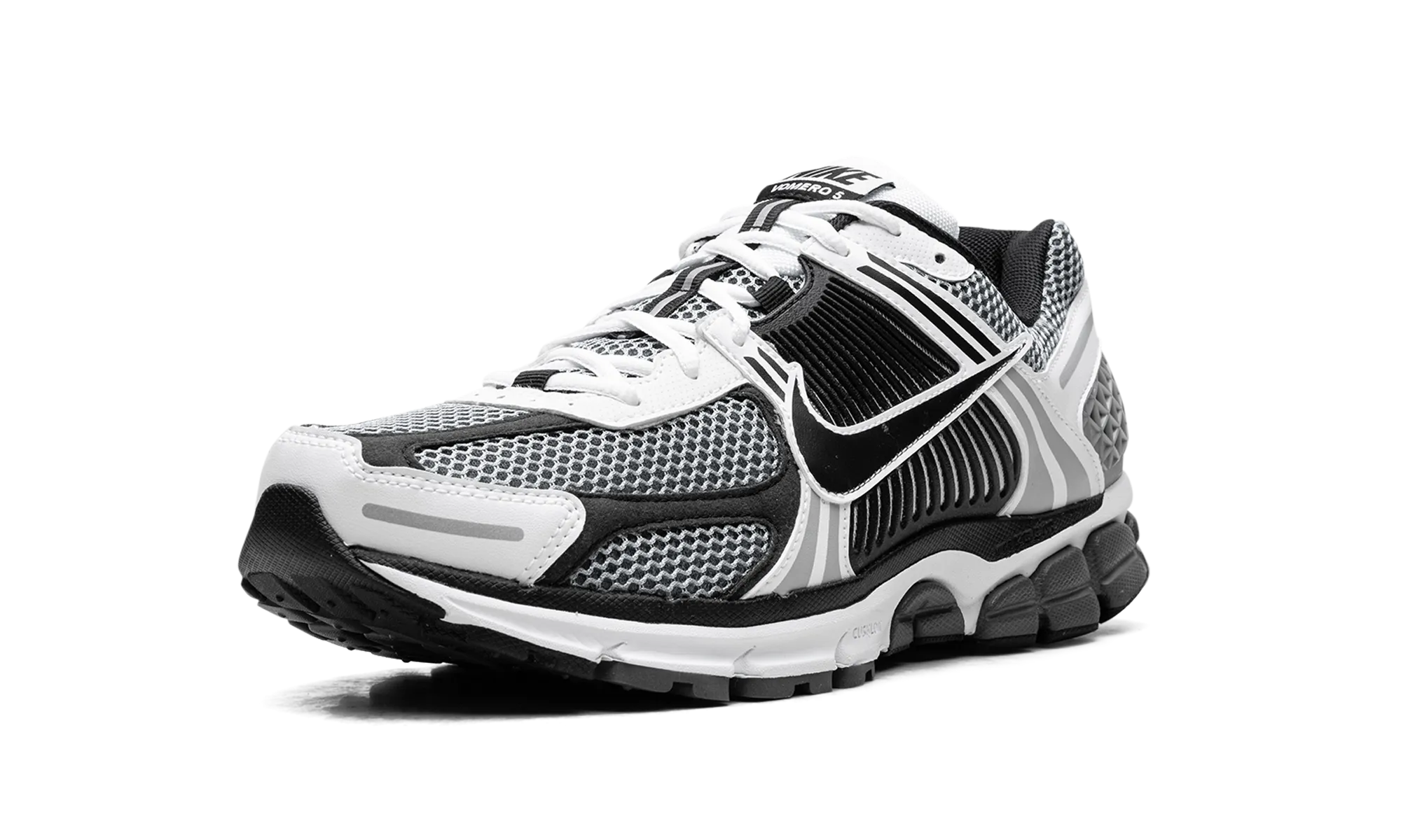 environmentally - conscious Heel support cup Zoom Vomero 5 SE SP "Black / Metallic Silver"