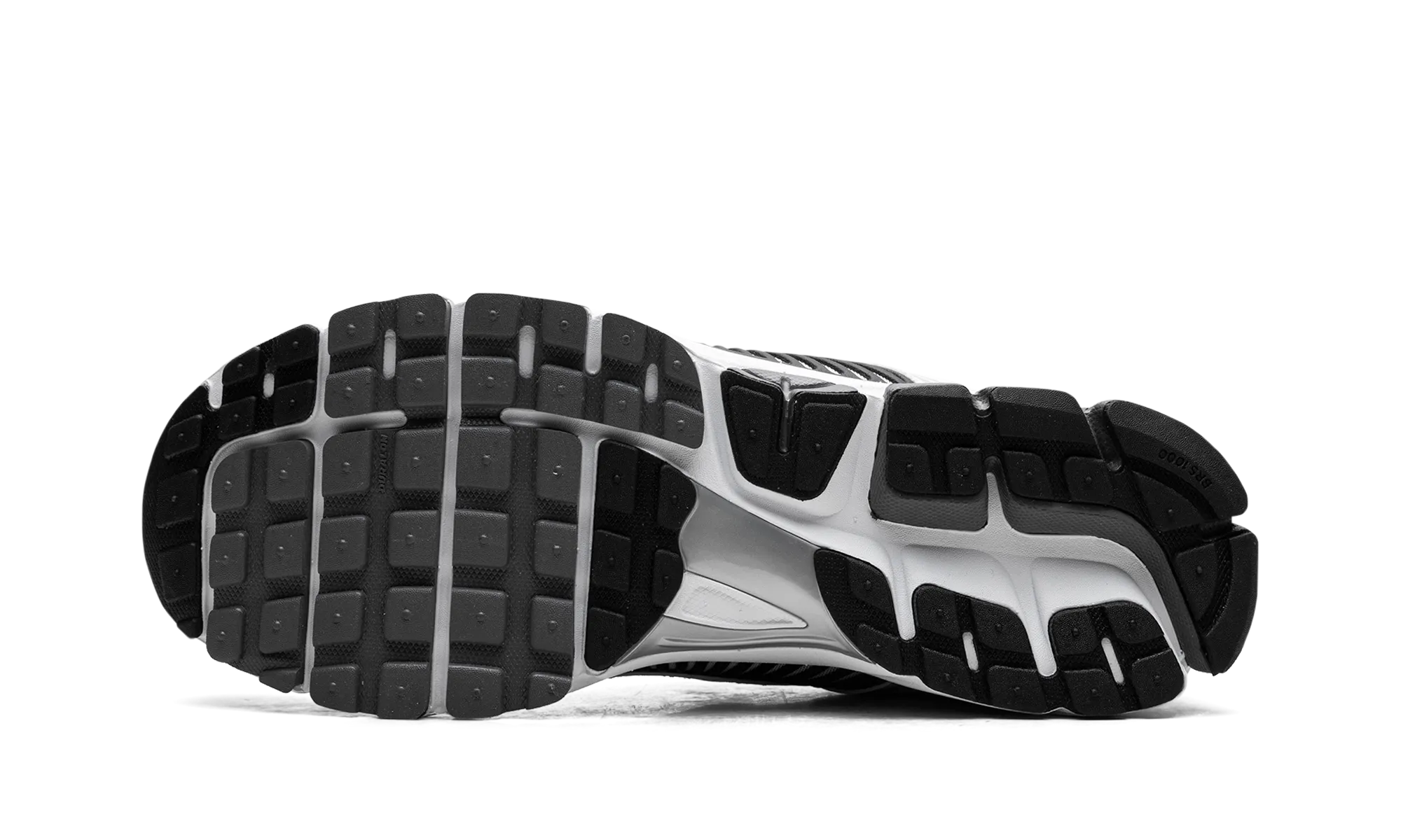 Zoom Vomero 5 SE SP "Black / Metallic Silver" breathable fabric shoes running on uphill shoes