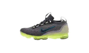 Air VaporMax 2021 FK GS "Dark Grey-Barely Volt" PullTabs urban - climate shoes