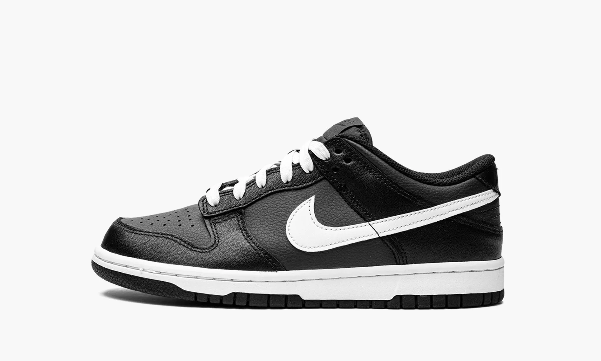 Tight Fit Modern Ease Nike Dunk Low Retro "Black Panda" Grade School