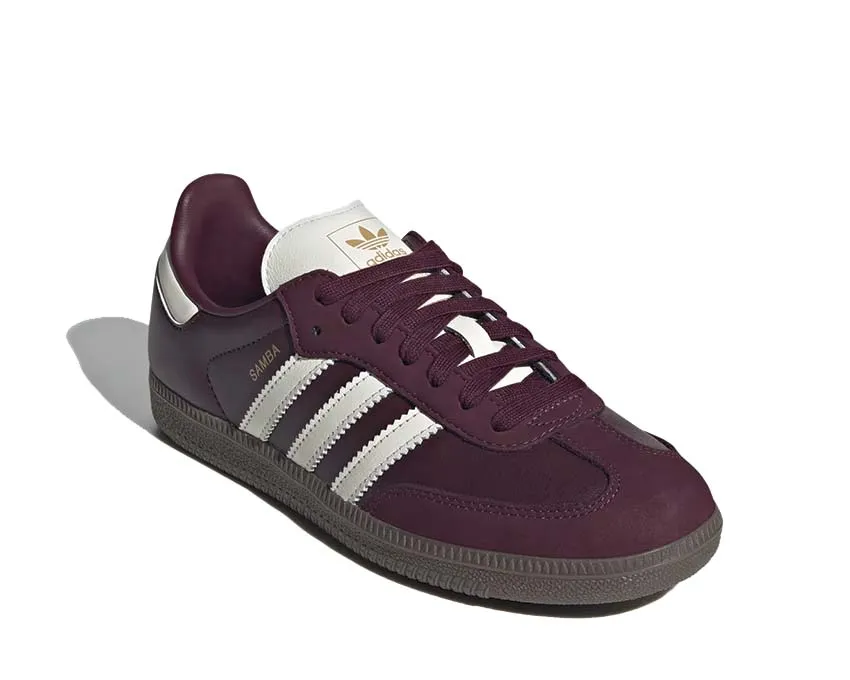 Adidas Samba OG W "Maroon" Test Hike Neutral Wear