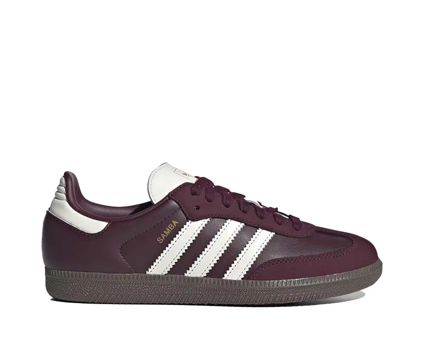 Sturdy Build Modern Adidas Samba OG W "Maroon"