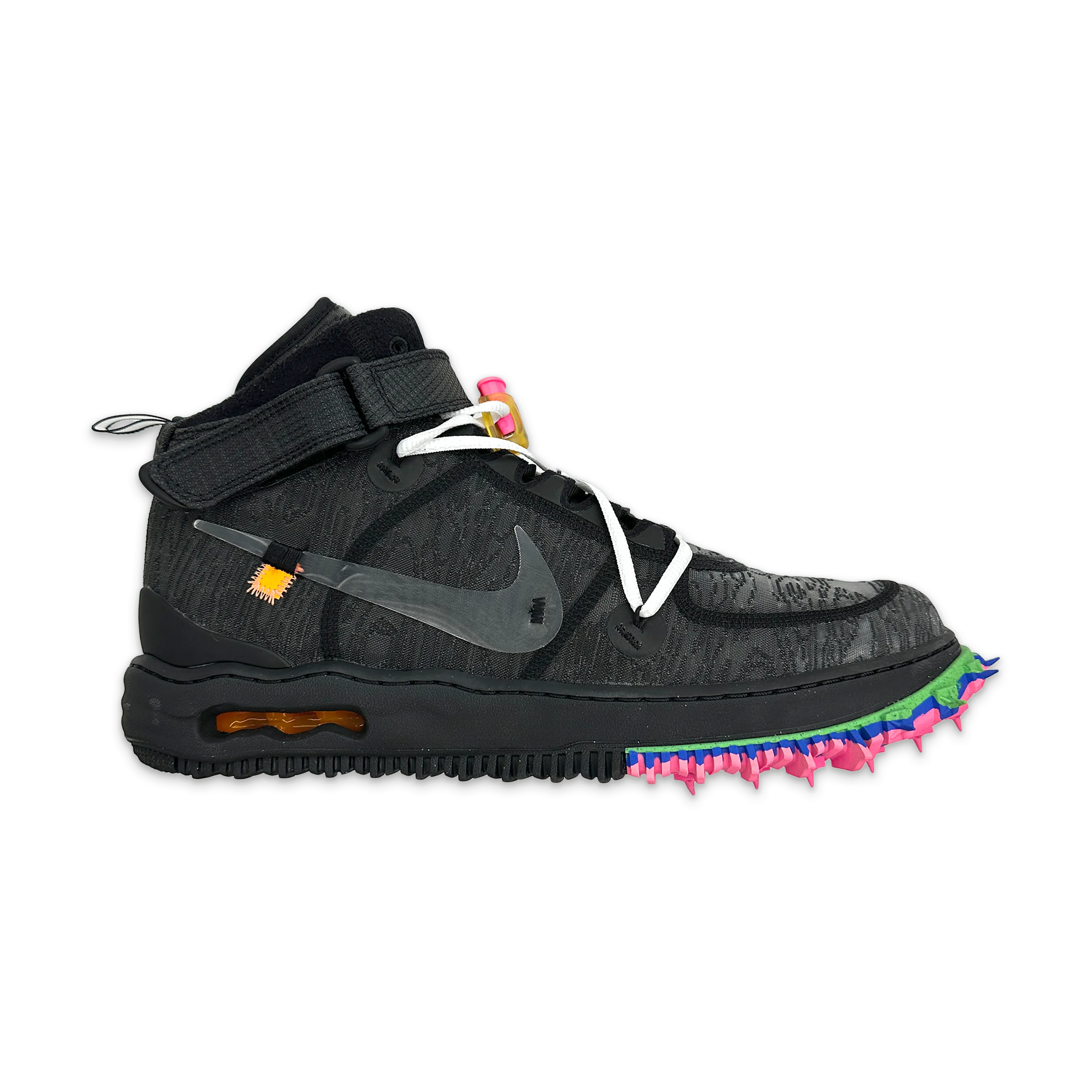 Air Force 1 Mid Off White "Black" Lift Hike