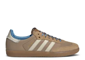 Adidas Samba Nylon Wales Bonner Desert White Street Pace