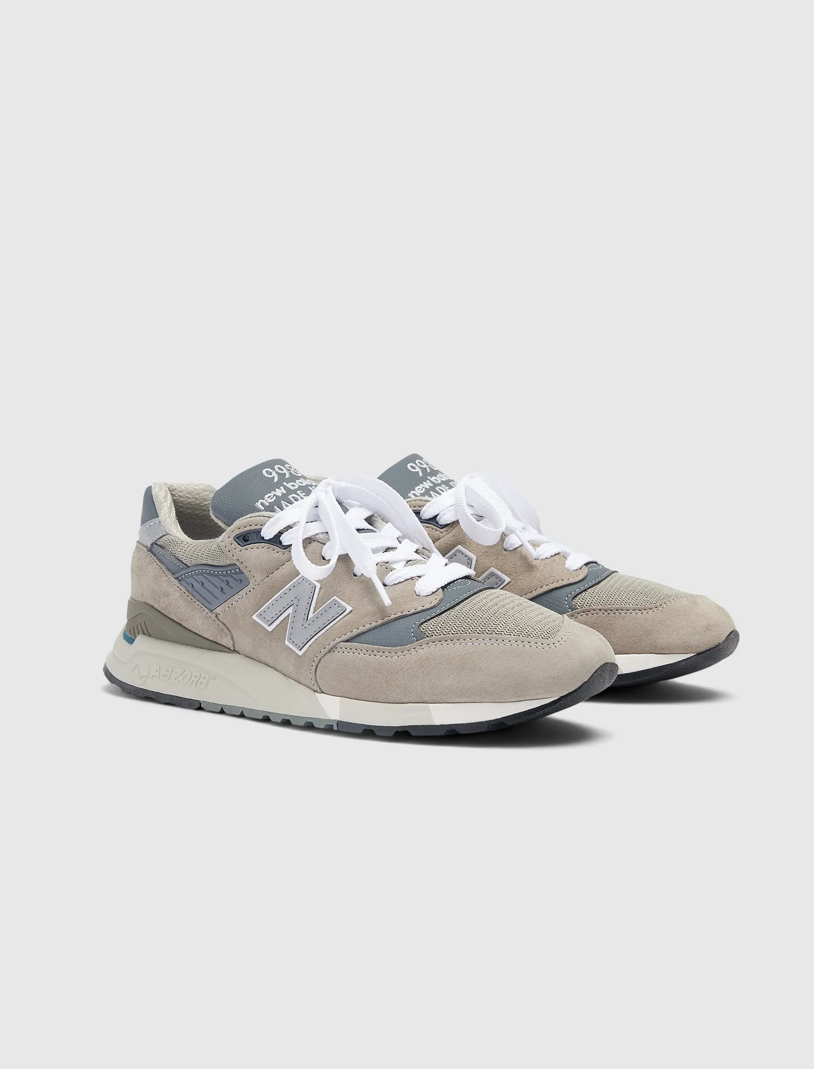 MADE IN USA 998 "GREY/SILVER" Gloss Finish