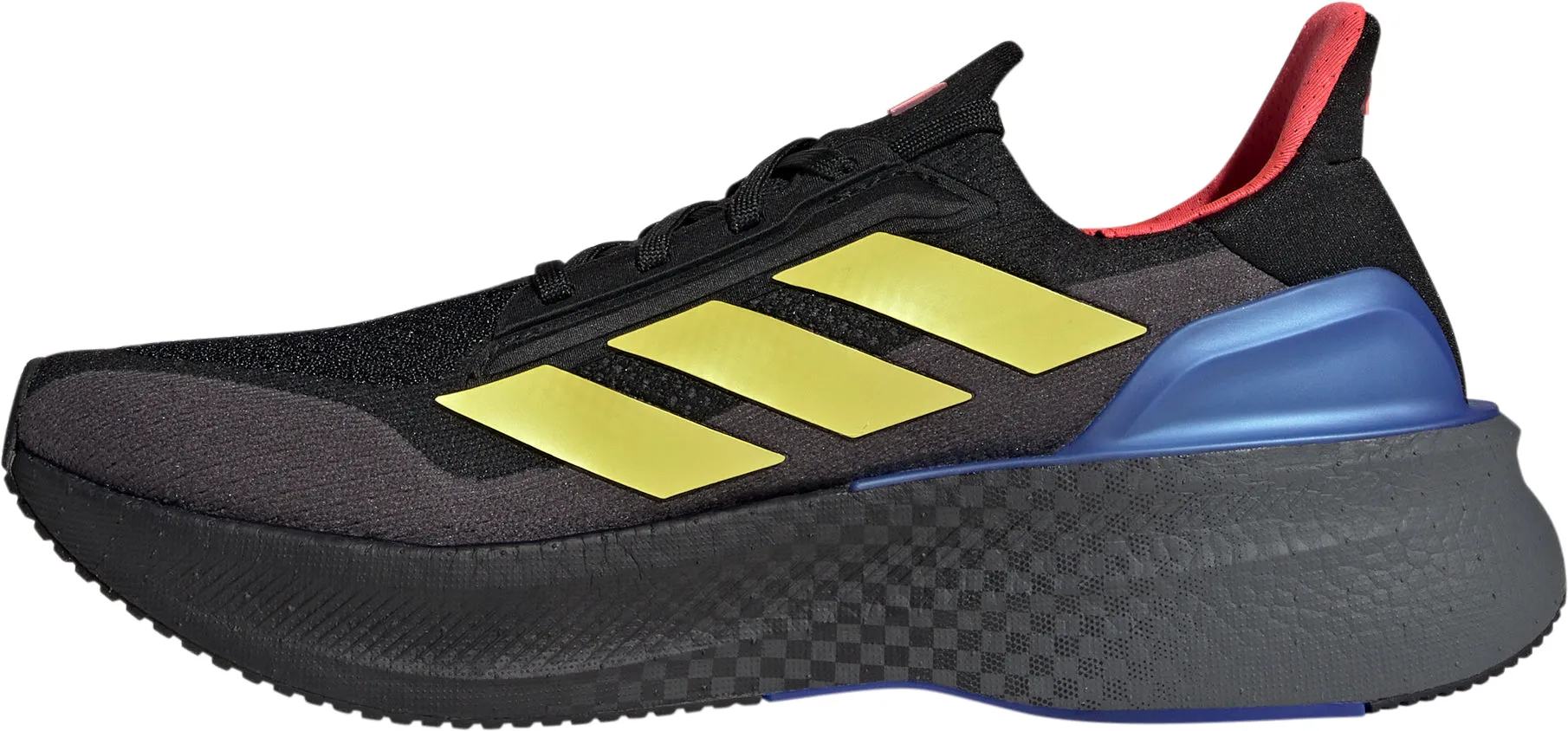 adidas Ultra Boost 5X Mens Running Shoes - Black Flower Step Fast Walk