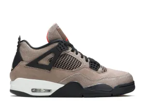 Round Toe Design Air Jordan 4 Retro Taupe Haze