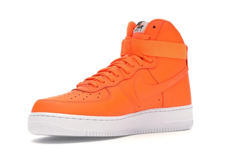 Nike Air Force 1 High Just Do It Pack Orange Spin Step Long Step