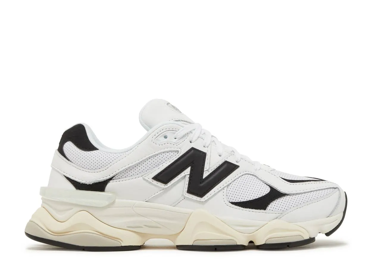 New Balance 9060 White Black Step Relief