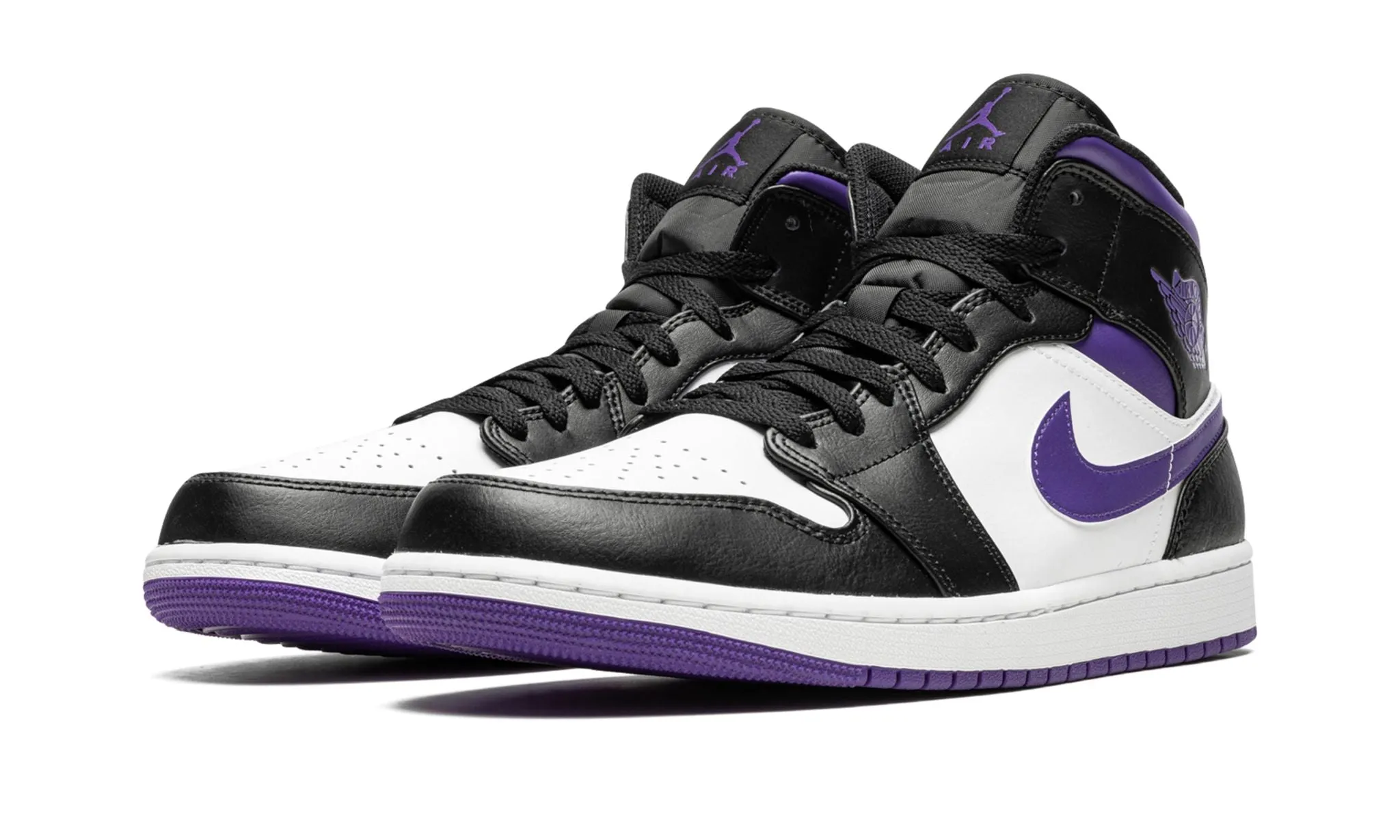Air Jordan 1 Mid Dark Iris / Court Purple Urban Walking
