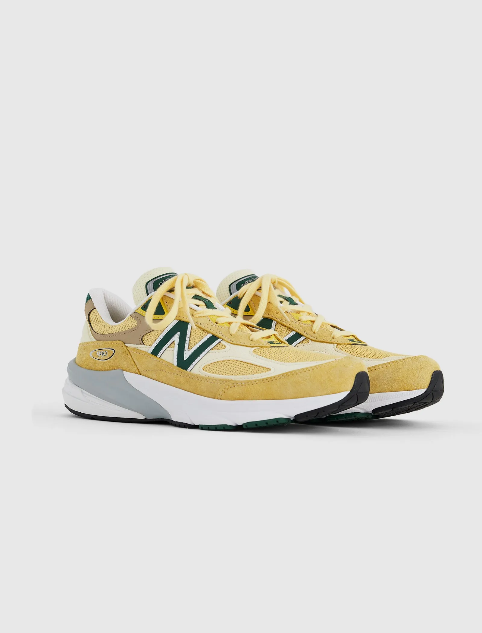 Comfort Platform Leather 990V6 "PALE YELLOW"