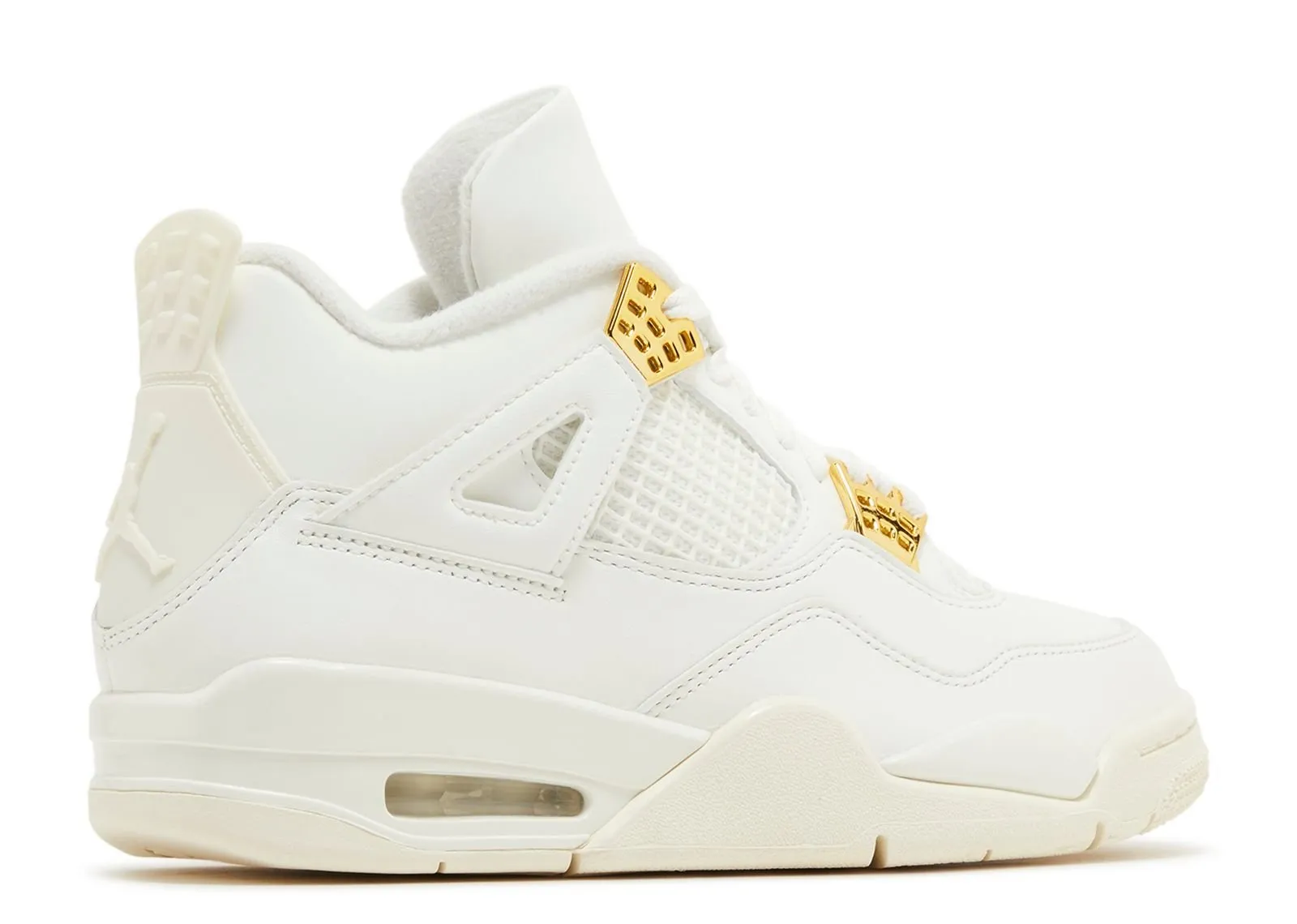 Mono Mood Busy Streets Air Jordan 4 Metallic Gold