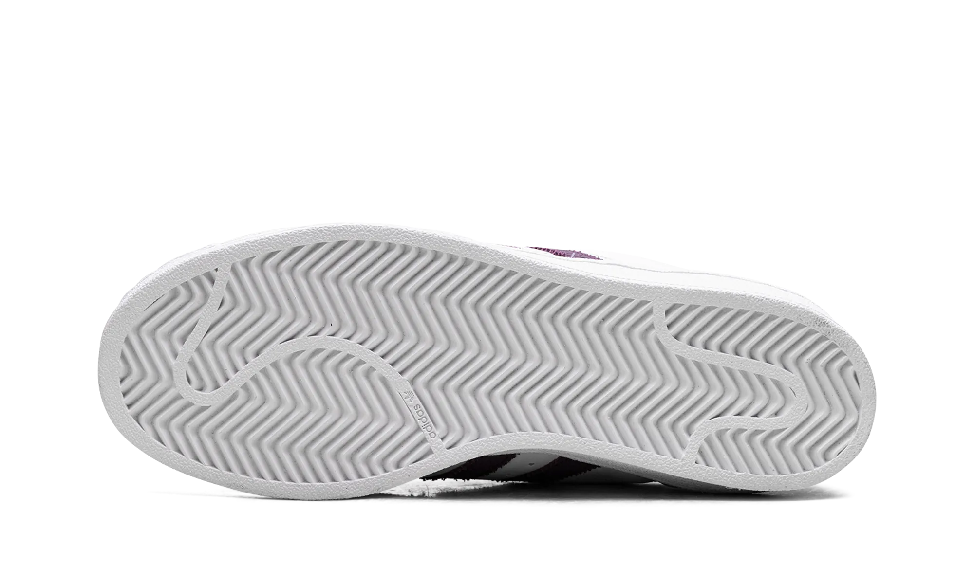 Superstar WMNS "White Red Night" Clean Movement