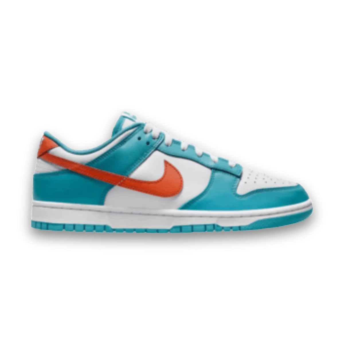Warm Step Vine Path Dunk Low Miami Dolphins Orange & Teal