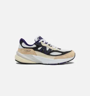 Canyon Hike Modern Texture Teddy Santis x 990v6 Made In USA Mens Lifestyle Shoe - White/Black Plum/Phantom