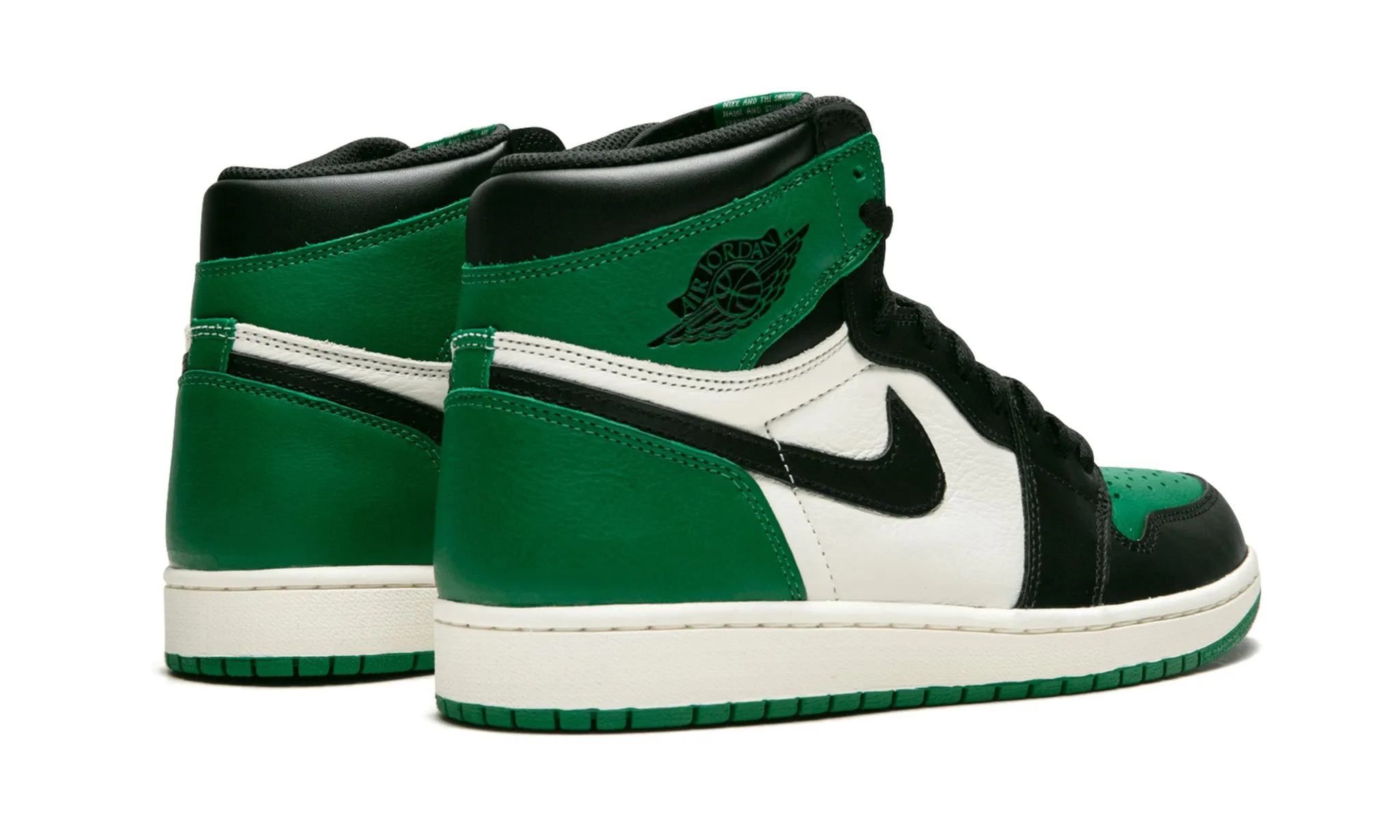 Air Jordan 1 Retro High OG Pine Green Smooth Padding