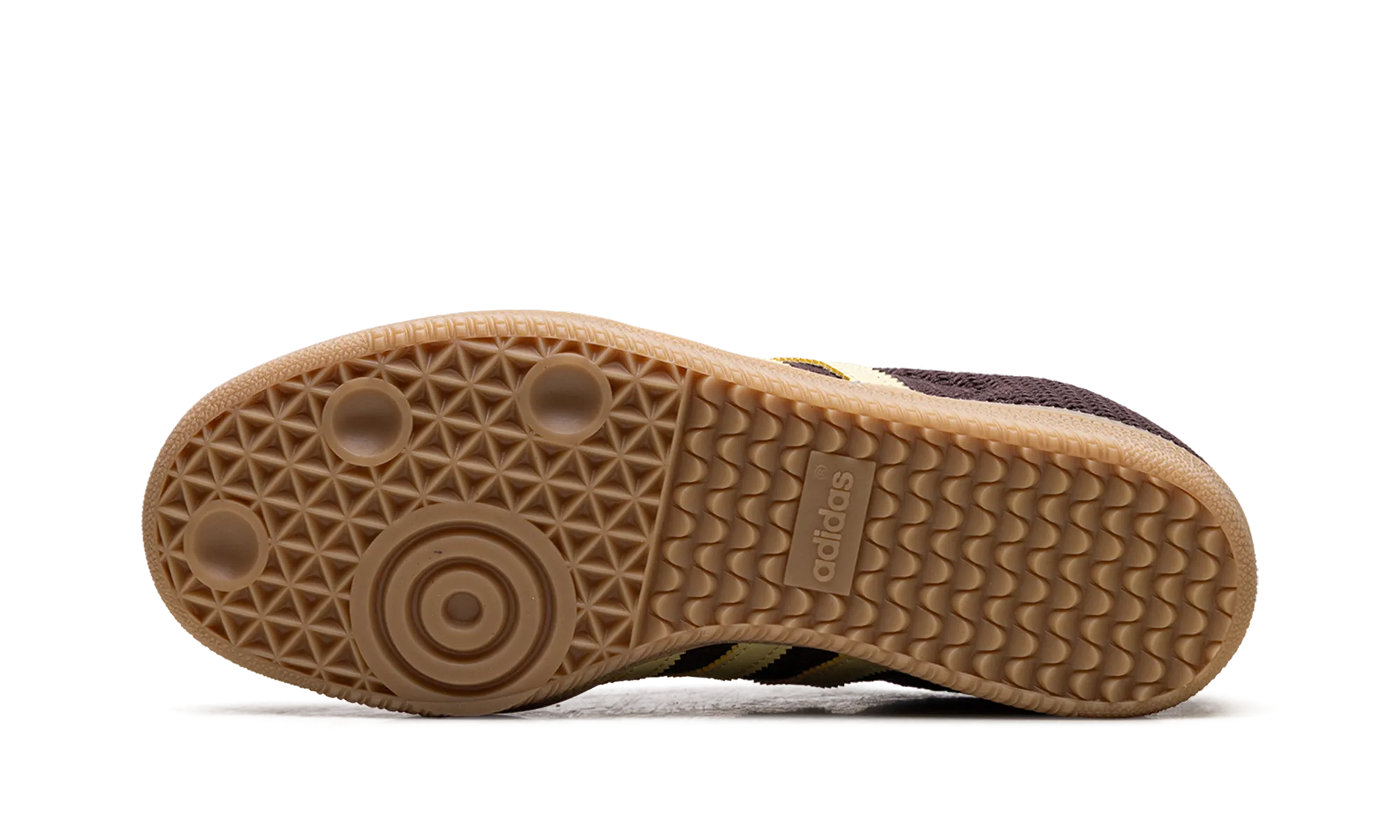 Ankle Style Samba OG WMNS "Shadow Brown Powder Yellow"