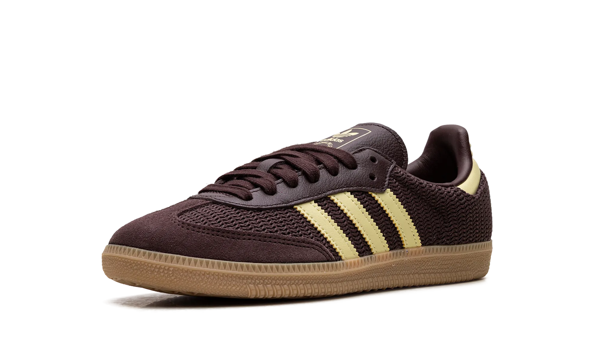 Samba OG WMNS "Shadow Brown Powder Yellow" Flexible Comfort