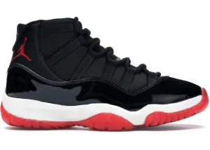 Air Jordan 11 "Bred 1996" (Wear At Own Risk) Clean Silhouette