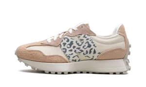 327 WMNS "Flat Taupe Linen Leopard" Bright Step