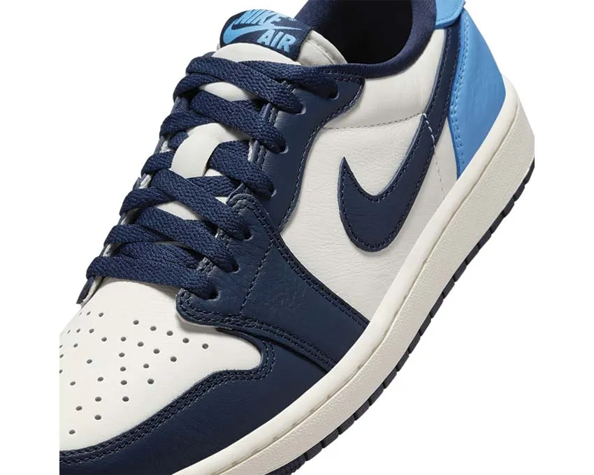 Air Jordan 1 Low OG "Obsidian" elegant design