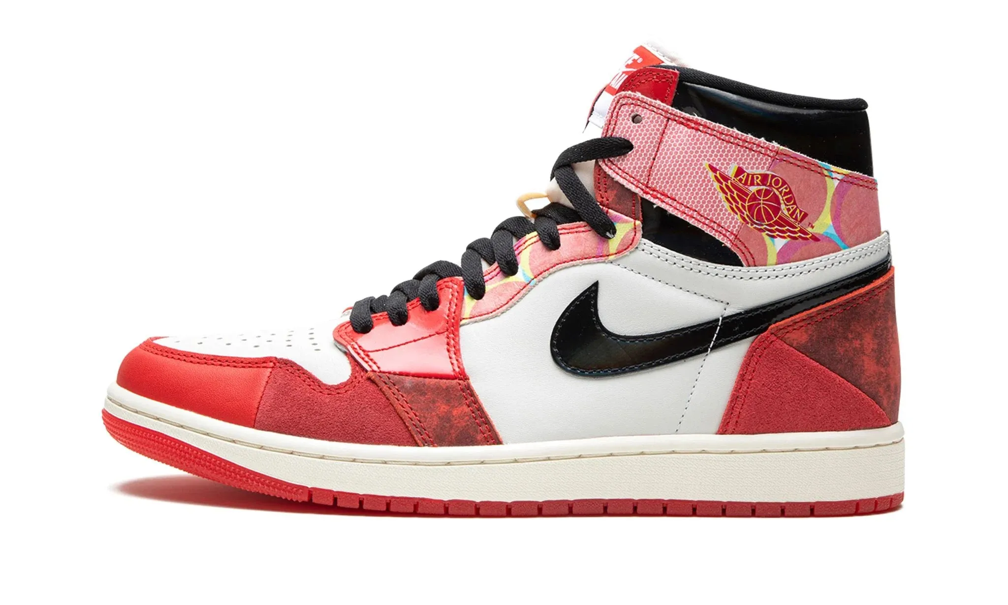 Every Step Cloud Like Marvel Spiderman X Air Jordan 1 Retro High OG Next Chapter