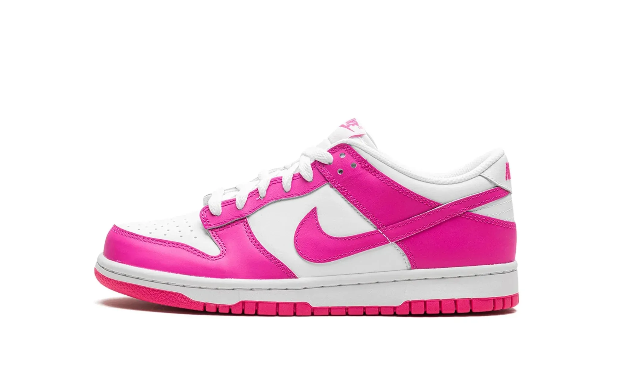 Reinforced Seams Canvas Nike Dunk Low "Laser Fuchsia" Pre-school
