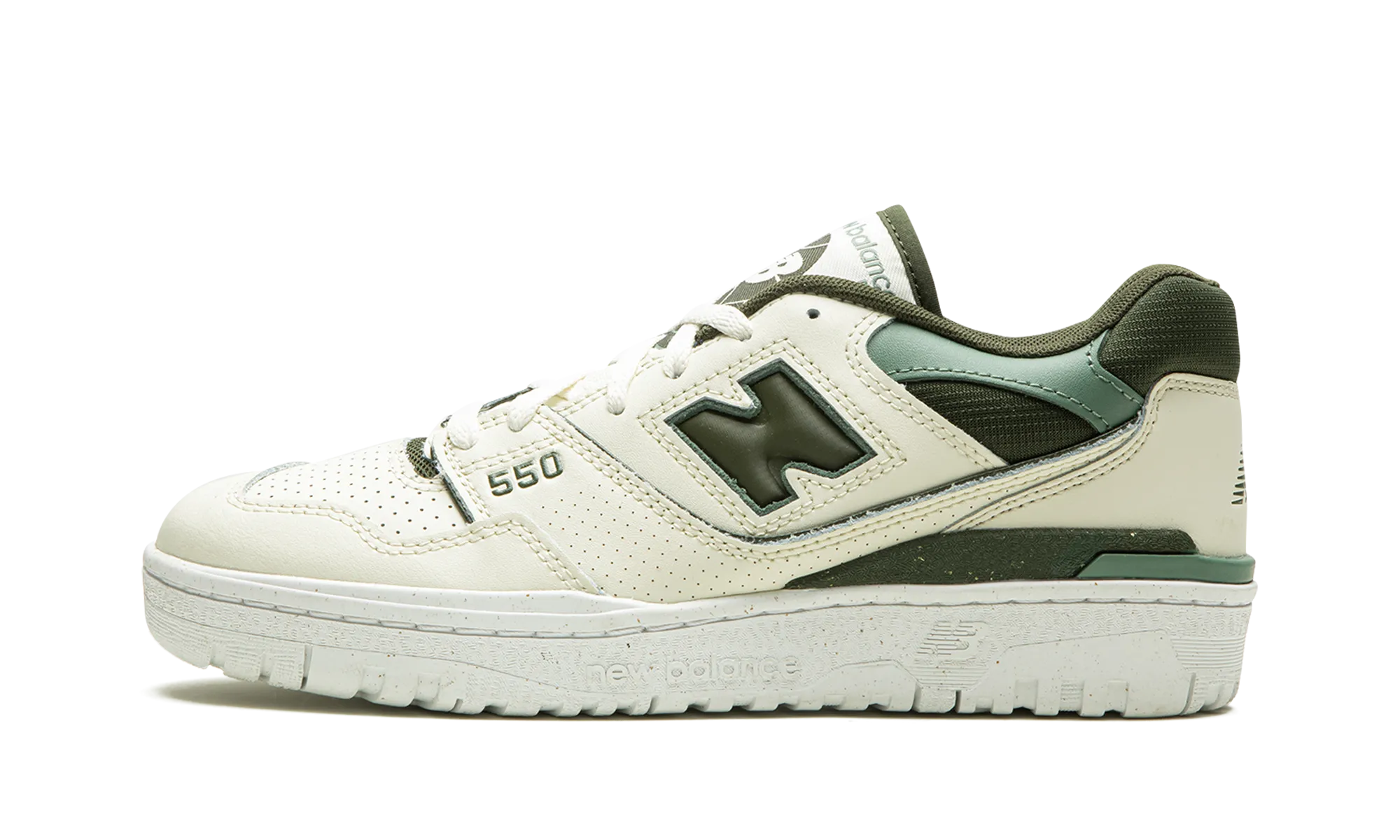 550 WMNS "Angora Green" Flat Sole Dusk Run