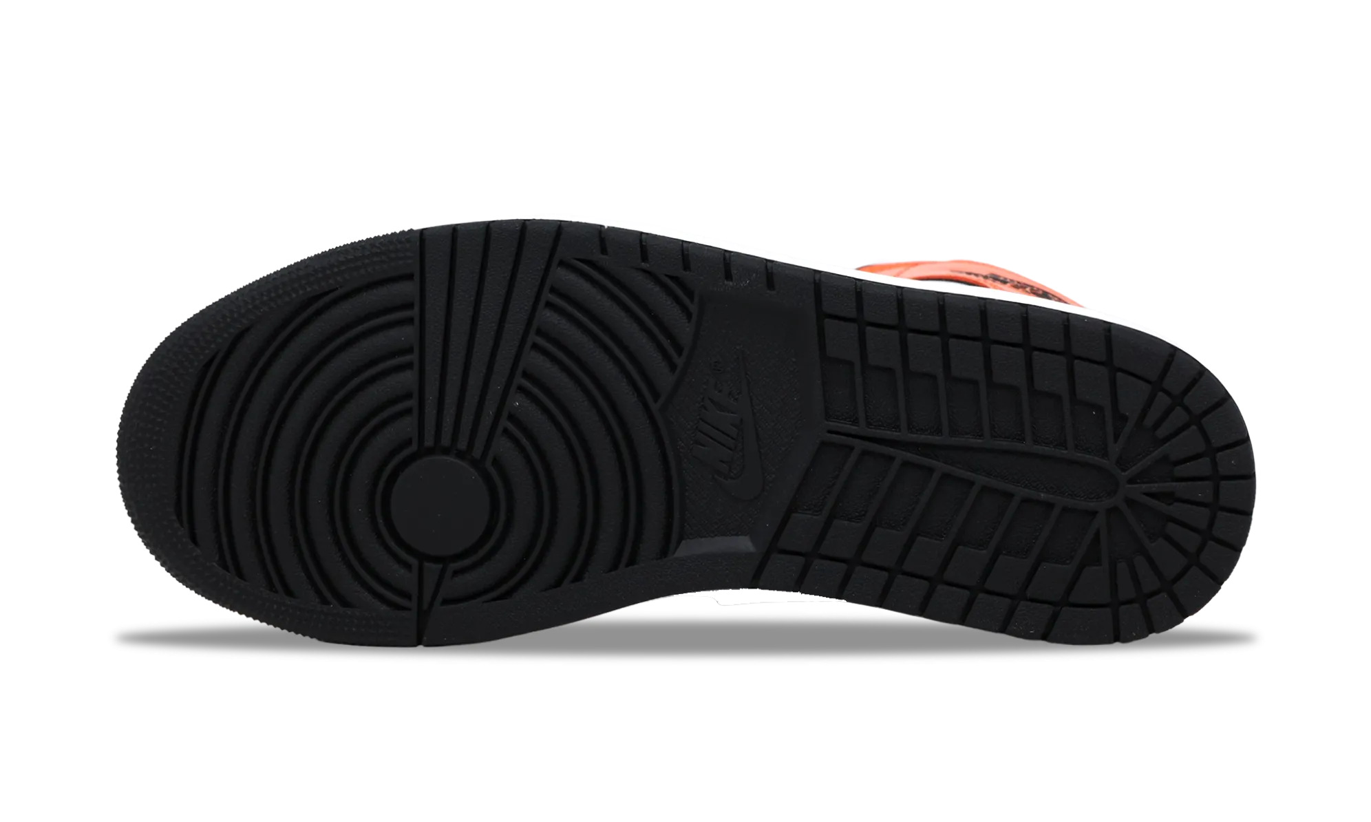 Vibe Up Breathable Outsole Nike Jordan 1 Mid SE Turf Orange 2021 (DD6834-802) Men's Size 8-11