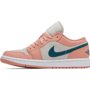 Street Scene Buckle Design Nike Jordan 1 Low Light Madder Root 2022 (W) (DC0774-800) Women's Size 6W-9W
