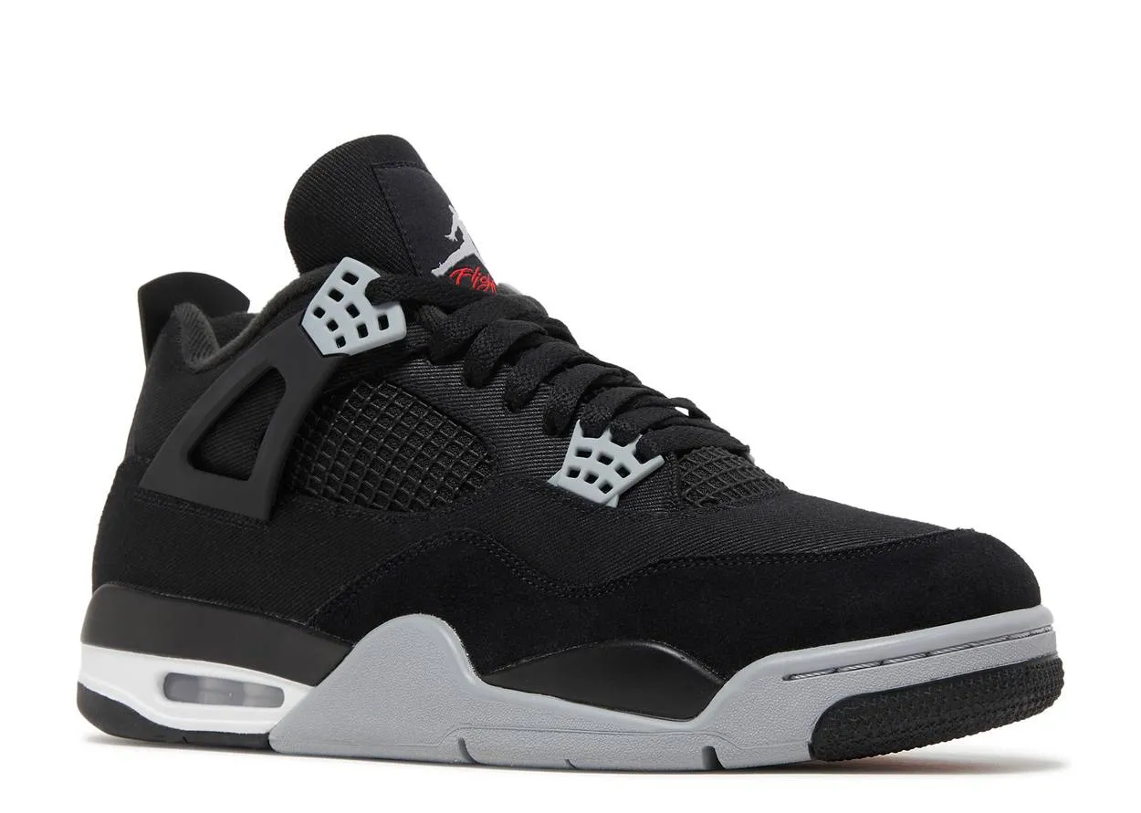 ClassicDesign Comfort Socks Air Jordan 4 Black Canvas