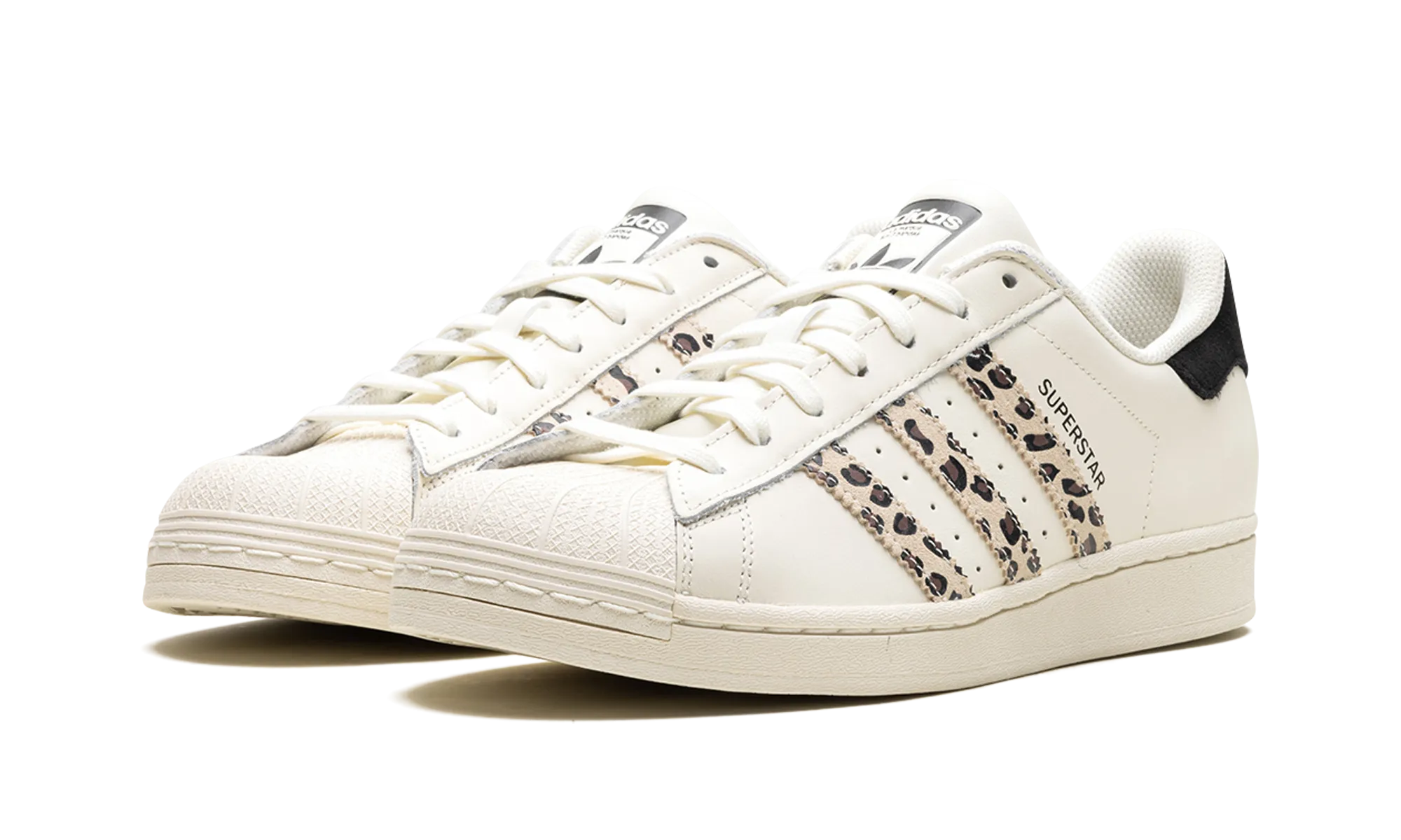 Ad Shoot Breath Mesh Superstar WMNS "Off White Black Leopard"