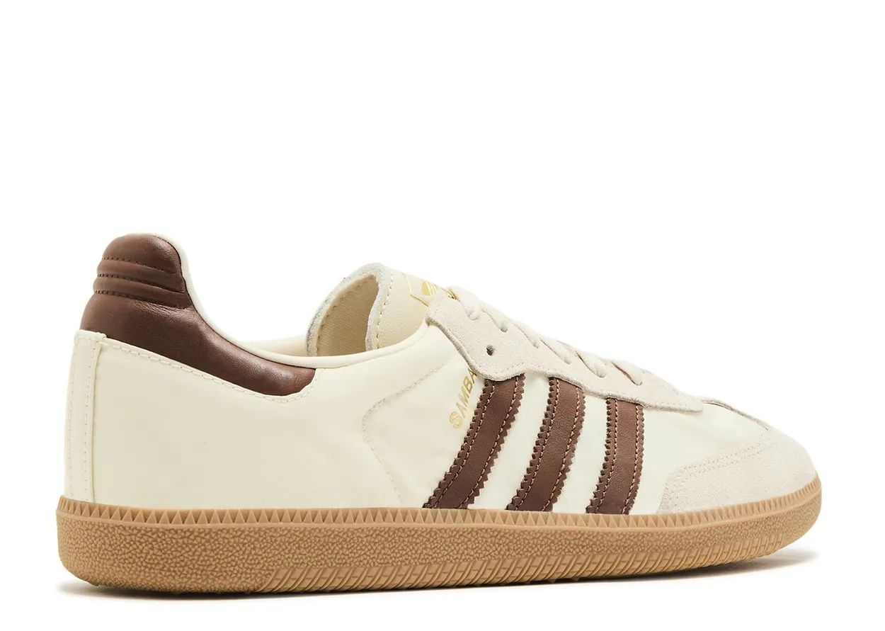 Adidas Samba OG Cream White Preloved Brown Classic Design Ocean Path
