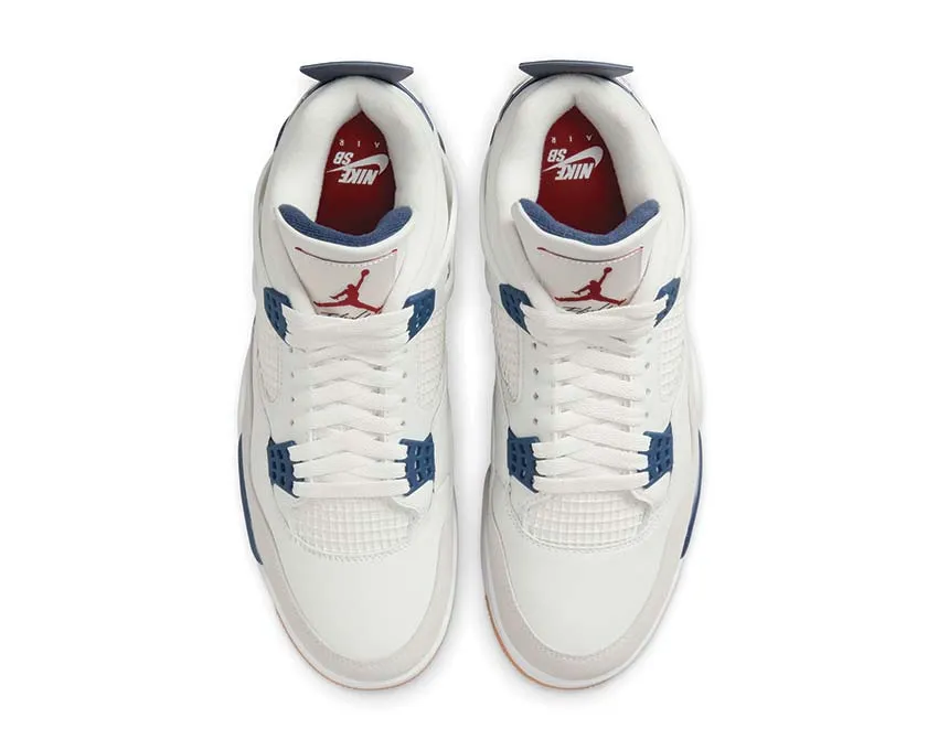 Air Jordan 4 Retro SB ?Navy? All Day Drill Run