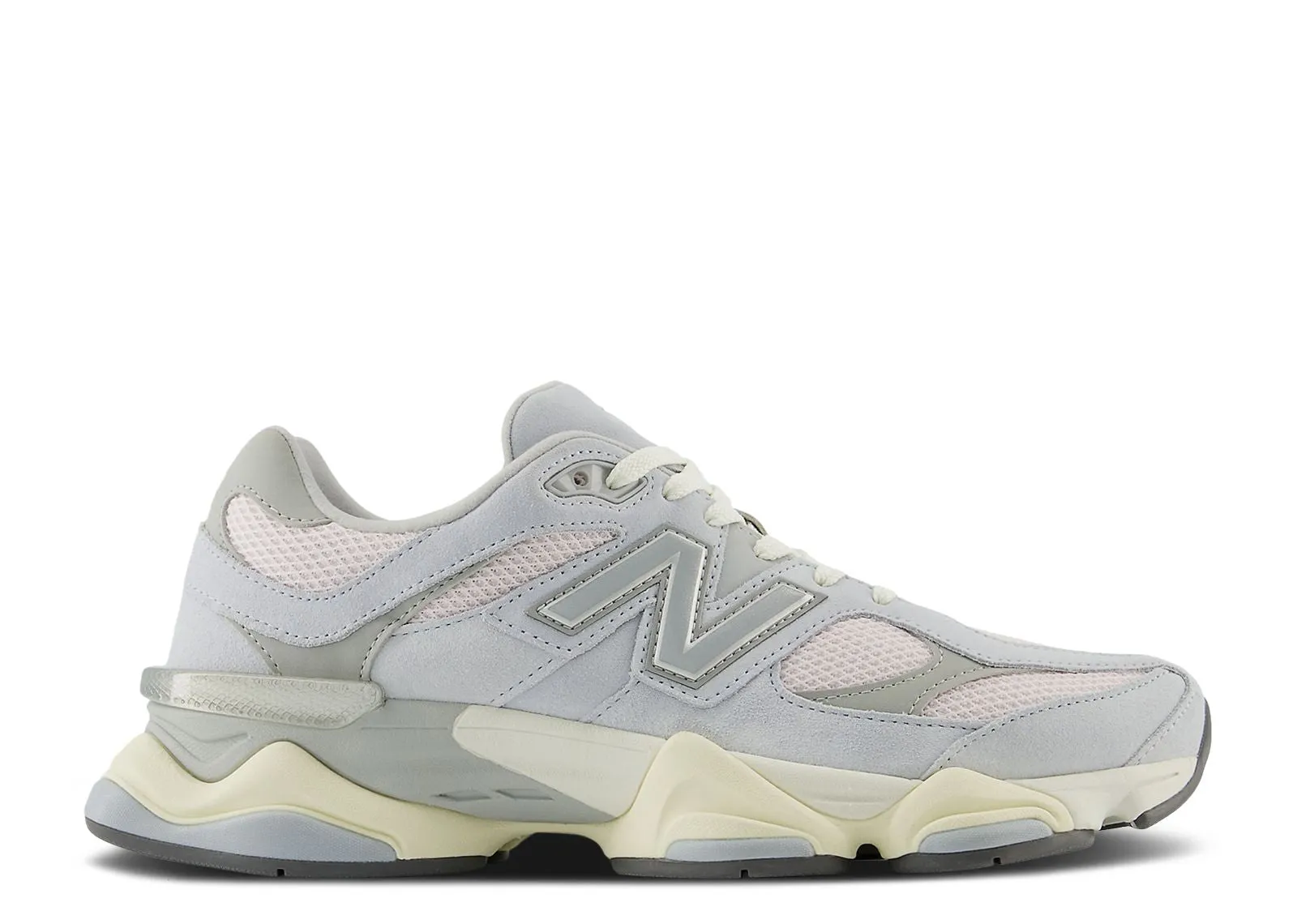 New Balance 9060 Granite Pink No Lace Durable Design