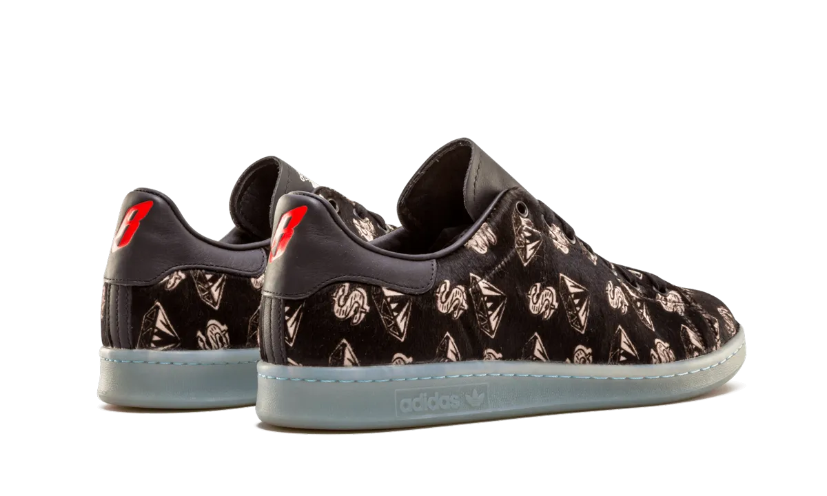 Functional Look Stan Smith Ponyhair "Pharrell Williams X Billionaire Boys Club - Black"