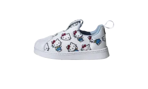 Flower Step Sleek Vibe Superstar 360 I TD "Cloud White / Halo Blue / Glow Blue"