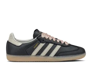 Adidas Samba OG Black Pink Ribbon Laces Fresh Walk