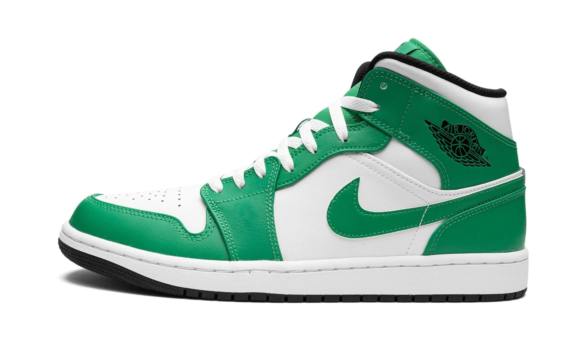 Core Padding Daily Movement Air Jordan 1 Mid Lucky Green