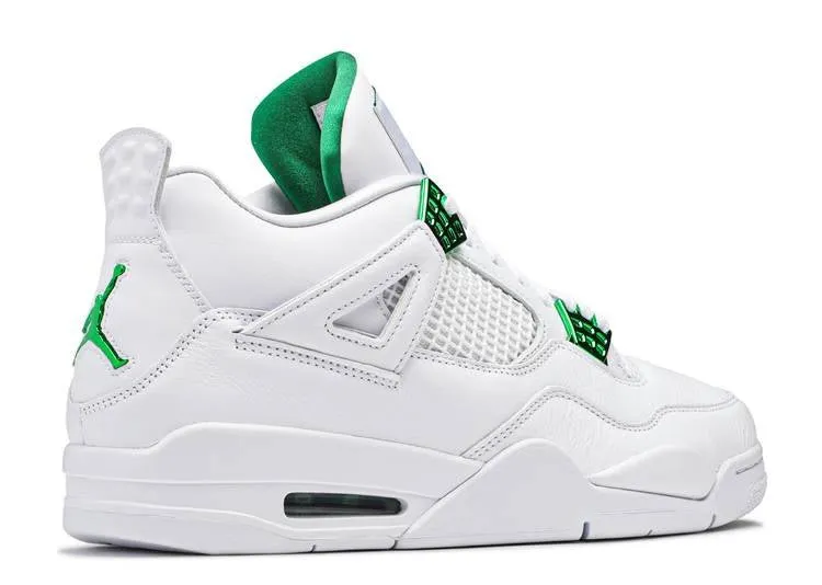 Slip Ease Air Jordan 4 Retro Metallic Green