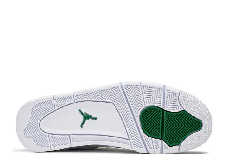 Air Jordan 4 Retro Metallic Green Weather Friendly Slip-On Style