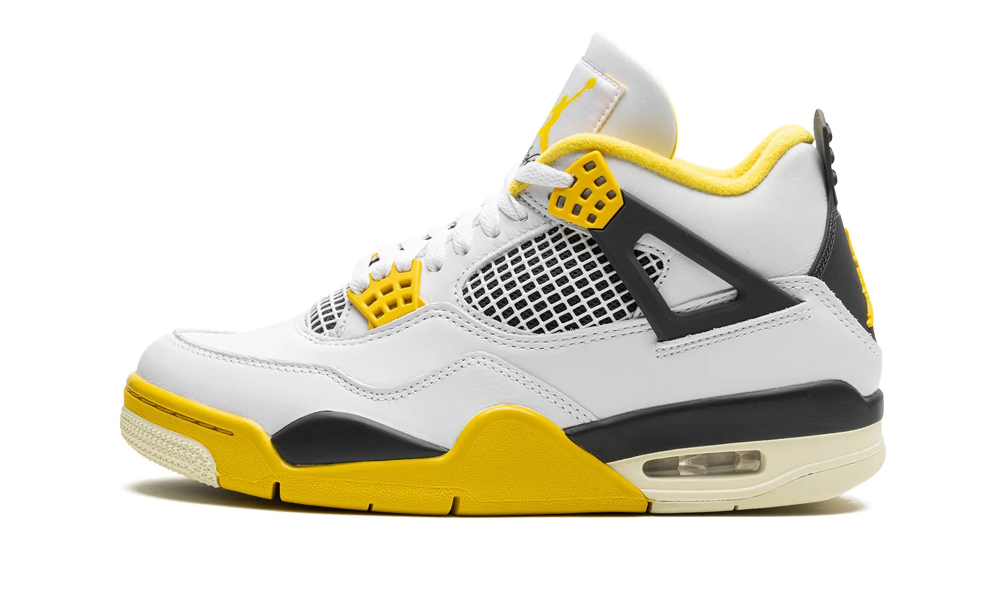 Moist Dry All ages Jordan 4 Retro "Vivid Sulfur" Women's