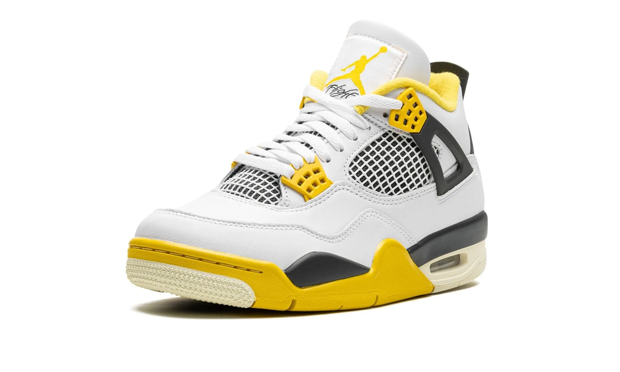 Foot alignment Sandals Jordan 4 Retro "Vivid Sulfur" Women's