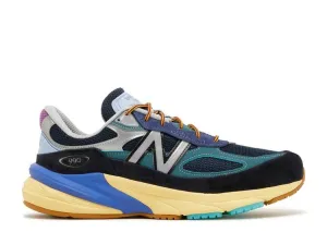 Dry Touch Chic Design New Balance 990 V6 Made in USA Action Bronson Lapis Lazuli