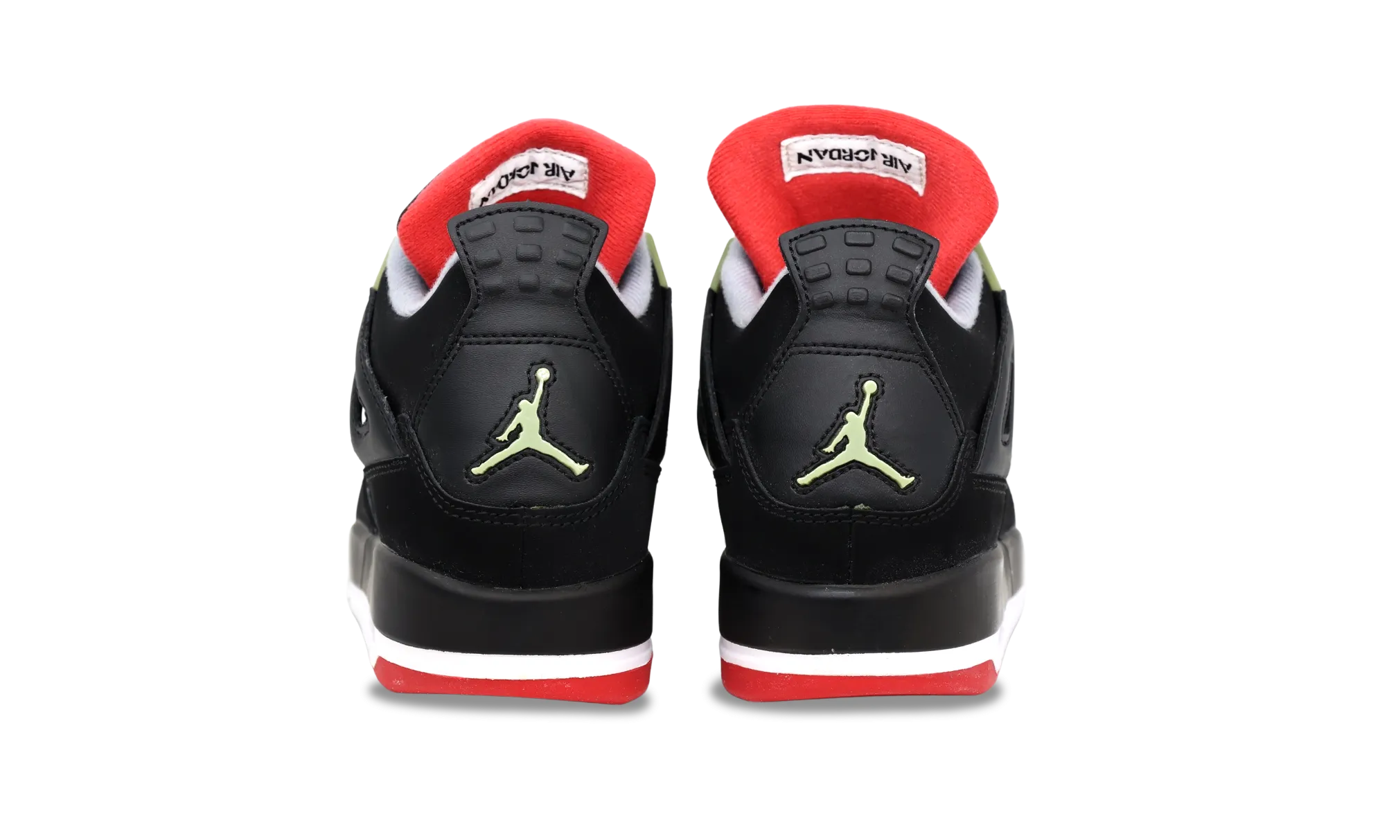Short Trip Pavement Ready Nike Jordan 4 Retro Bred - Black Cement GS (408452-089) Grade School Size 3Y-7Y