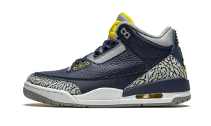 Air Jordan 3 Retro PE "Michigan" Unisex Comfort