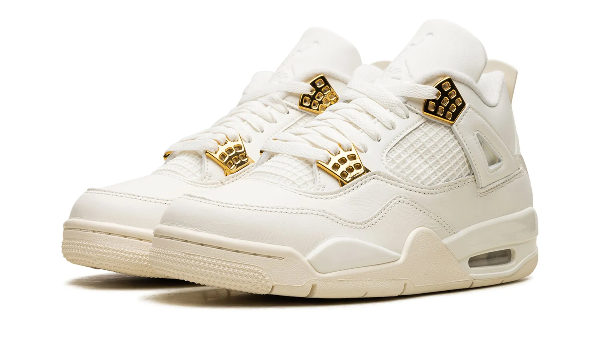 Jordan 4 Retro "Metallic Gold" Women's Comfortable Outsole