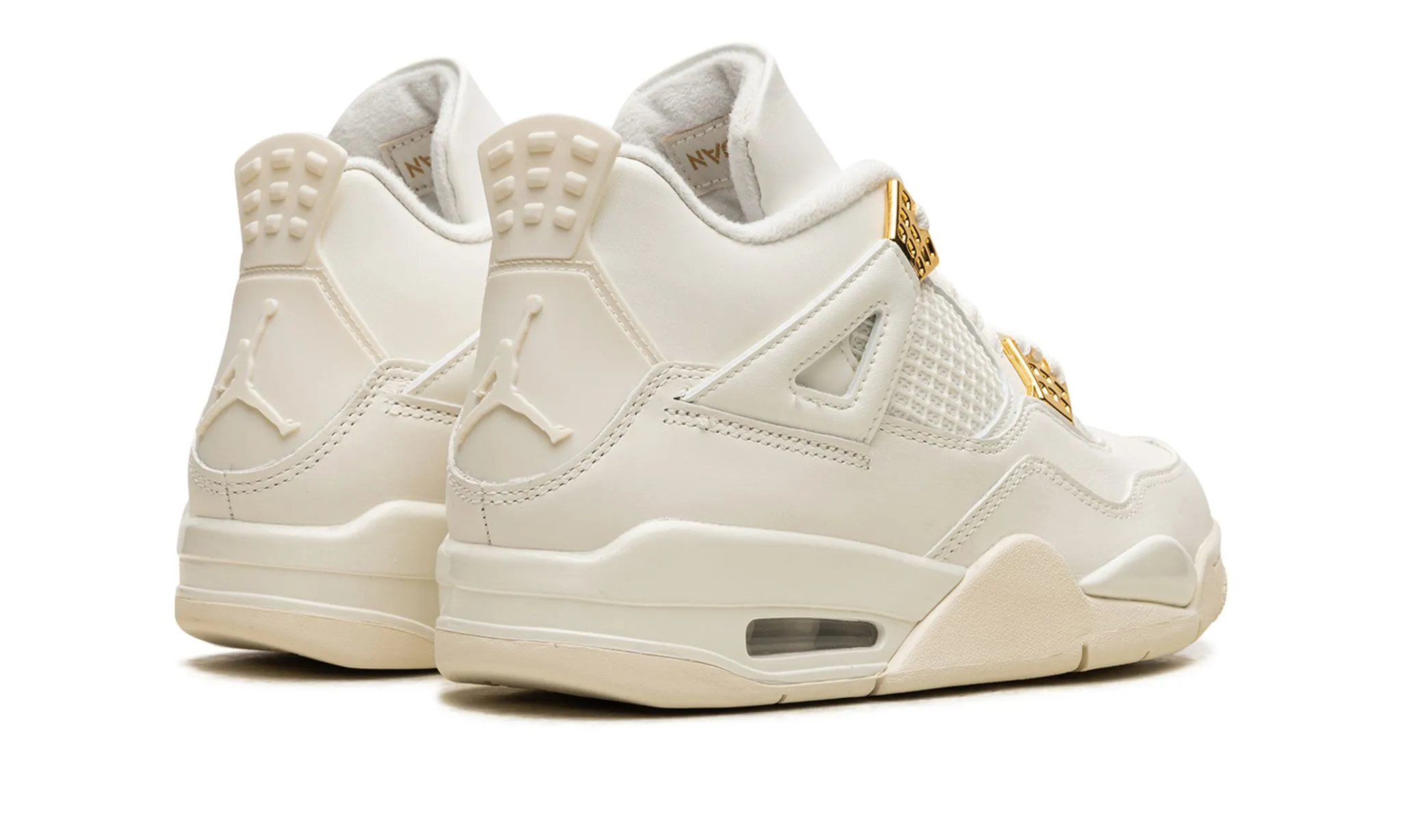 Jordan 4 Retro "Metallic Gold" Women's Fresh Look Unisex Appeal